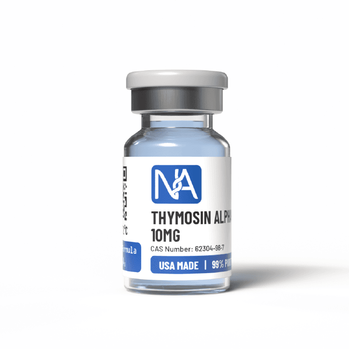 Thymosin Alpha 1 vial and packaging